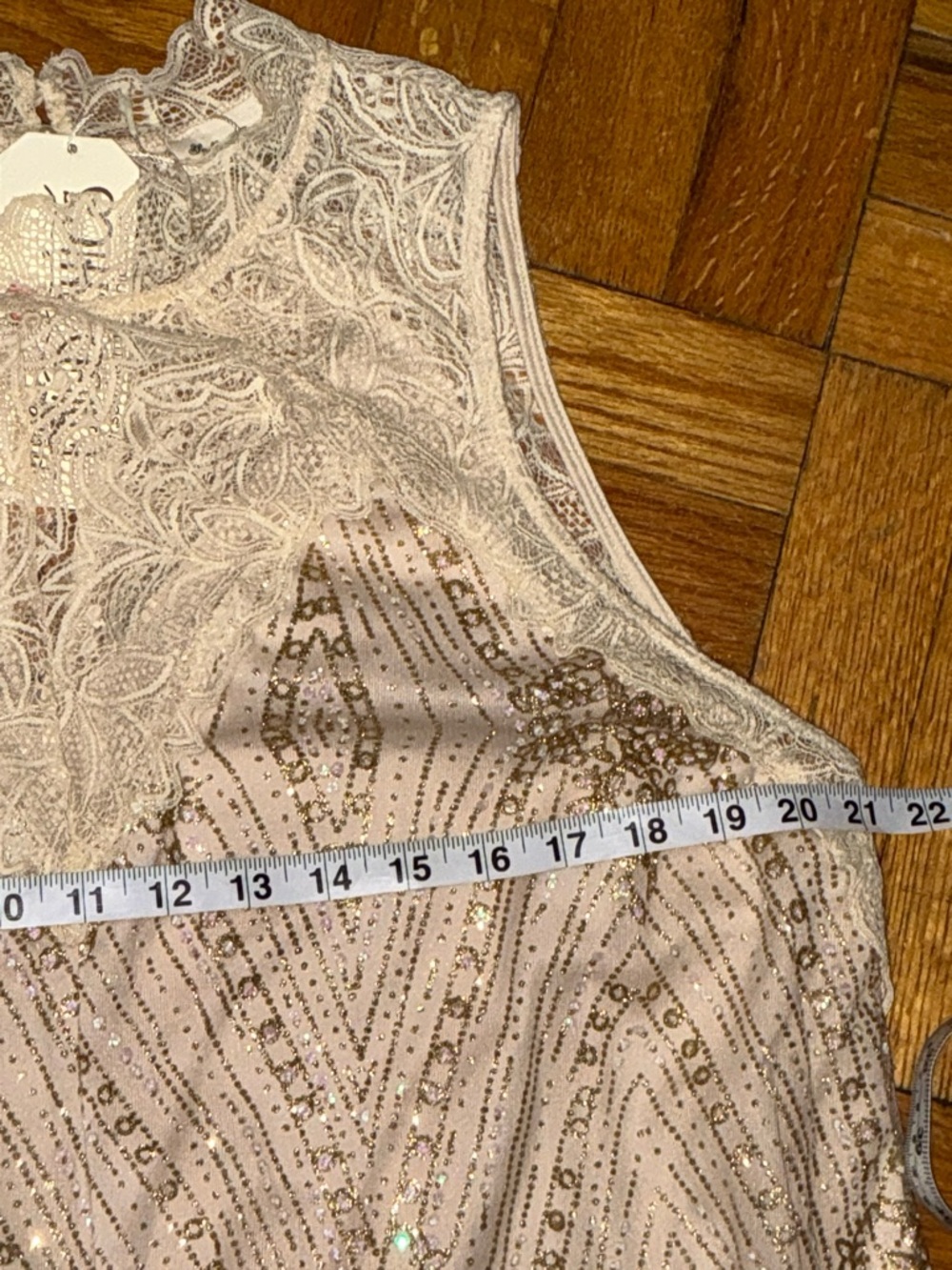 Southern Fried Chics, NWT, XXXL Gold Boutique Dress - Picture 9 of 12